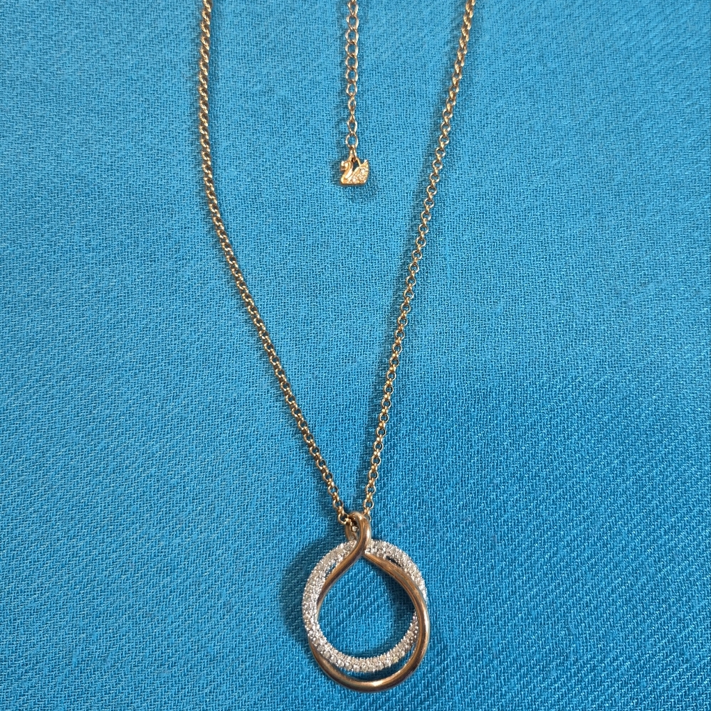 Swarovski Rose Gold Toned Necklace